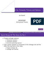 Risk Management IIa Forwards, Futures and Options