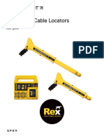 Rex Pipe & Cable Locators: User Guide