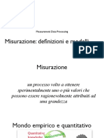 3 - Misure - Definizioni e Modelli 2020