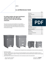 HPS Installation Operation and Maintenance Guide For DH NH Series or NJ1 NJ4 Type Enclosures (IOMGDDI)