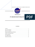 NASA: 1995main 2004 Budget Highlights