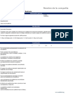 Modelo Evaluación de La Auditoría Realizada v1