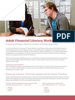 Financial Literacy Workshop Flyer