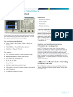 Arbitrary/Function Generators: AFG3000C Series Datasheet