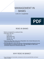 Risk Management in Banks