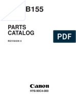 Canon Fax B-155 Parts Catalog