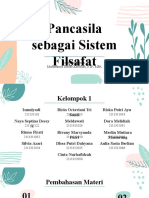 Kelompok 1 - Pancasila 14 - PPT Pancasila Sebagai Sistem Filsafat