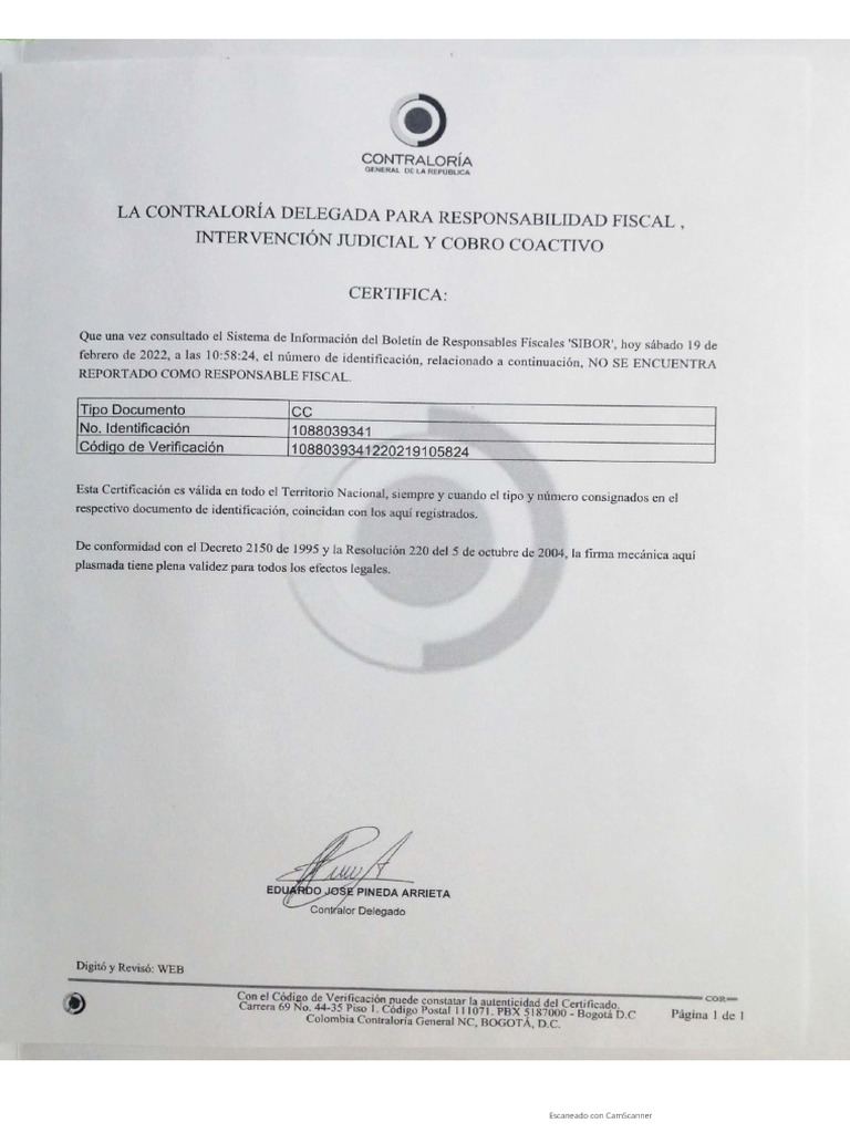 Antecedentes Contraloria PDF
