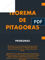 Teorema de Pitagoras Ejercicios