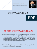 Anestezia Generala 2020