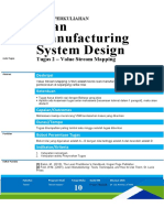 Lean Manufacturing System Design: Tugas 2 - Value Stream Mapping