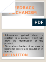 Feedback Mechanism (CHC)