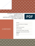 Interculturality in Education: A Theoretical and Methodological Toolbox