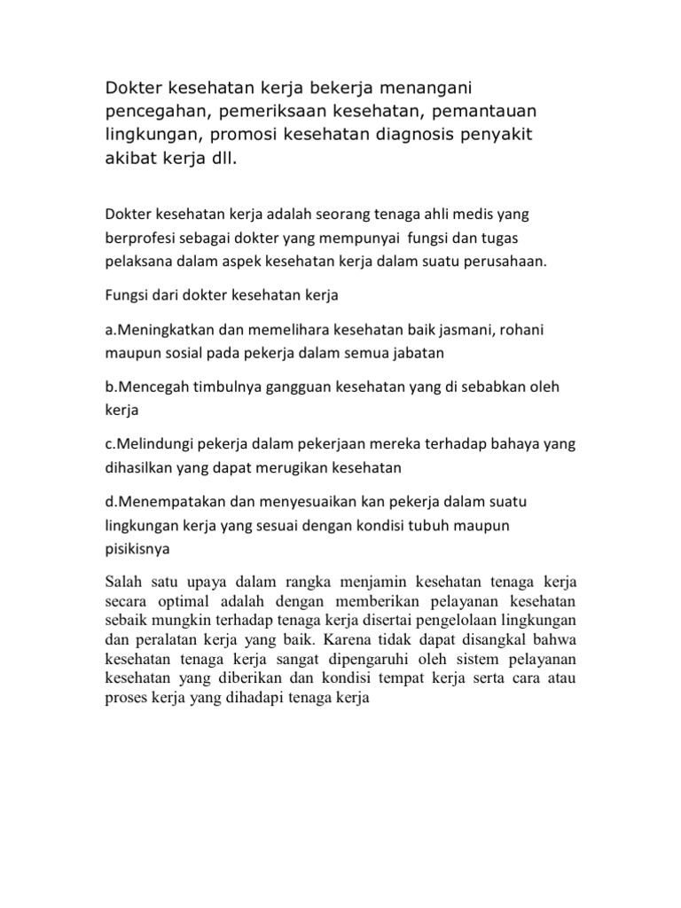 Bagaimana Cara Menjaga Kesehatan Di Lingkungan Kerja - Info Seputar Kerjaan