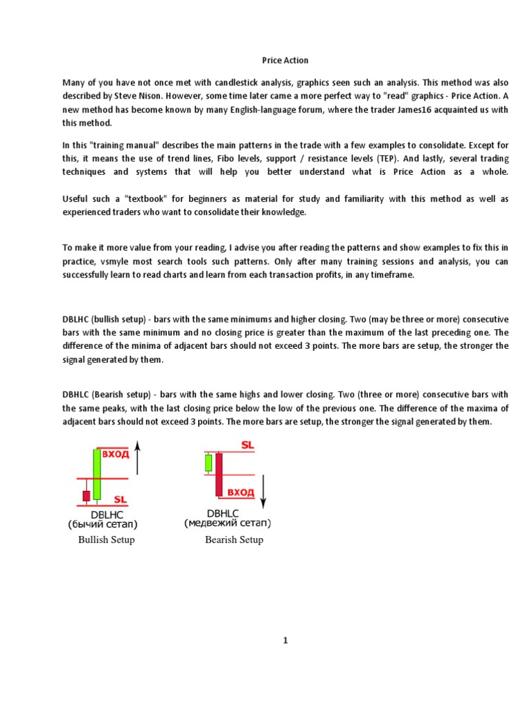 Understanding Price Action Patterns | PDF | Market Trend | Day Trading
