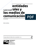 Las Identidades Culturales y Los Medios de Comunicación. María Luna Rassa