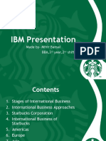 IBM Presentation: Made By-Mihir Bansal BBA, 3 Year, 2 Shift