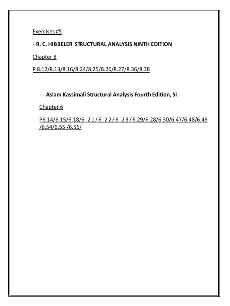 Exercises 5 | PDF | Science & Mathematics | Computers