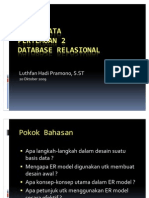 Dbs - Teori 2 Database Relasional