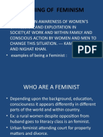 Understanding Feminism as a Movement for Gender Equality