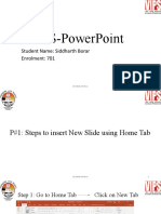 Siddharthborar - 701 It Powerpoint Practical File