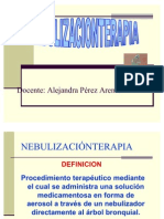 Nebulización Terapia