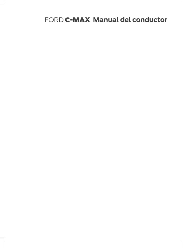 2013 FORD C MAX OWNERS MANUAL PDF FREE DOWNLOAD visual data 7