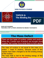 Nuclear Physics OK by Didik Meeting 14 Binding Energy