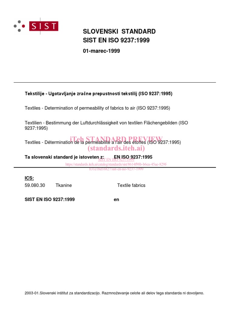 Din En Iso 9237 Pdf : DIN EN ISO 9237 – YZFEXW