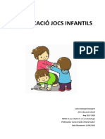 Planificació Jocs Infantils