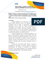 Olhar Sobre As Dificuldades de Aprendizagem.