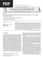 A Business Process-Oriented Method of KM Solution Design - A Case Study of Samsung Electronics