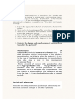 Amenorrhea: 1. Explain The Types and Mechanism of Amenorrhea