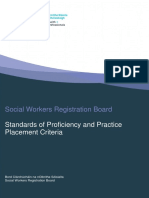 Standards of Proficiency For Social Workers