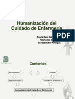 Humanizacion Del Cuidado de Enfermeria