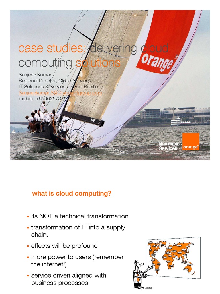 Orange Cloud Business Solutions Overview | PDF | Software As A Service ...