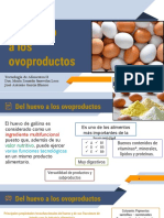 Tecnologías de Alimentos (Tema de Huevo y Ovoproductos)