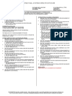 Integrated Fuel System Specification ©