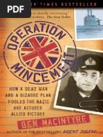 Operation Mincemeat by Ben Macintyre - Excerpt