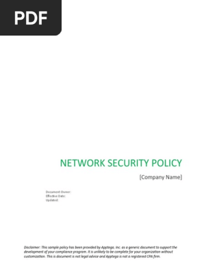Network-Security-Policy-Template