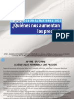 Informe de Apyme Precios de Insumos Difundidos