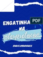 Engatinhando na interpretação 