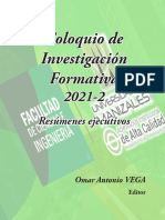 Vega, OA (Ed.) - CIF 2021-2 - Resúmenes Ejecutivos.