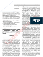 D.S. Nº 006-2020-JUS- Establece Criterios para procedimiento Gracias Presidenciales Adolescentes