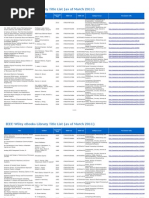 Ieee Wiley Ebooks Library Customer Title List