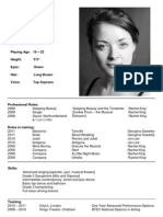 Lydie Papps CV