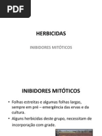 HERBICIDAS acao