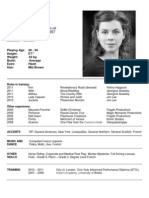 Emma Rose CV