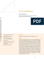 Holtzman - Food and Memory