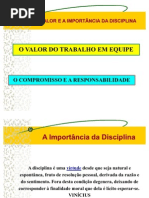 Aula Educação Mediunica II - Disciplina - Trabalho em Equipe e Responsabilidade - 23.10.07